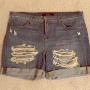 JBrand boyfriend shorts. New, no tags